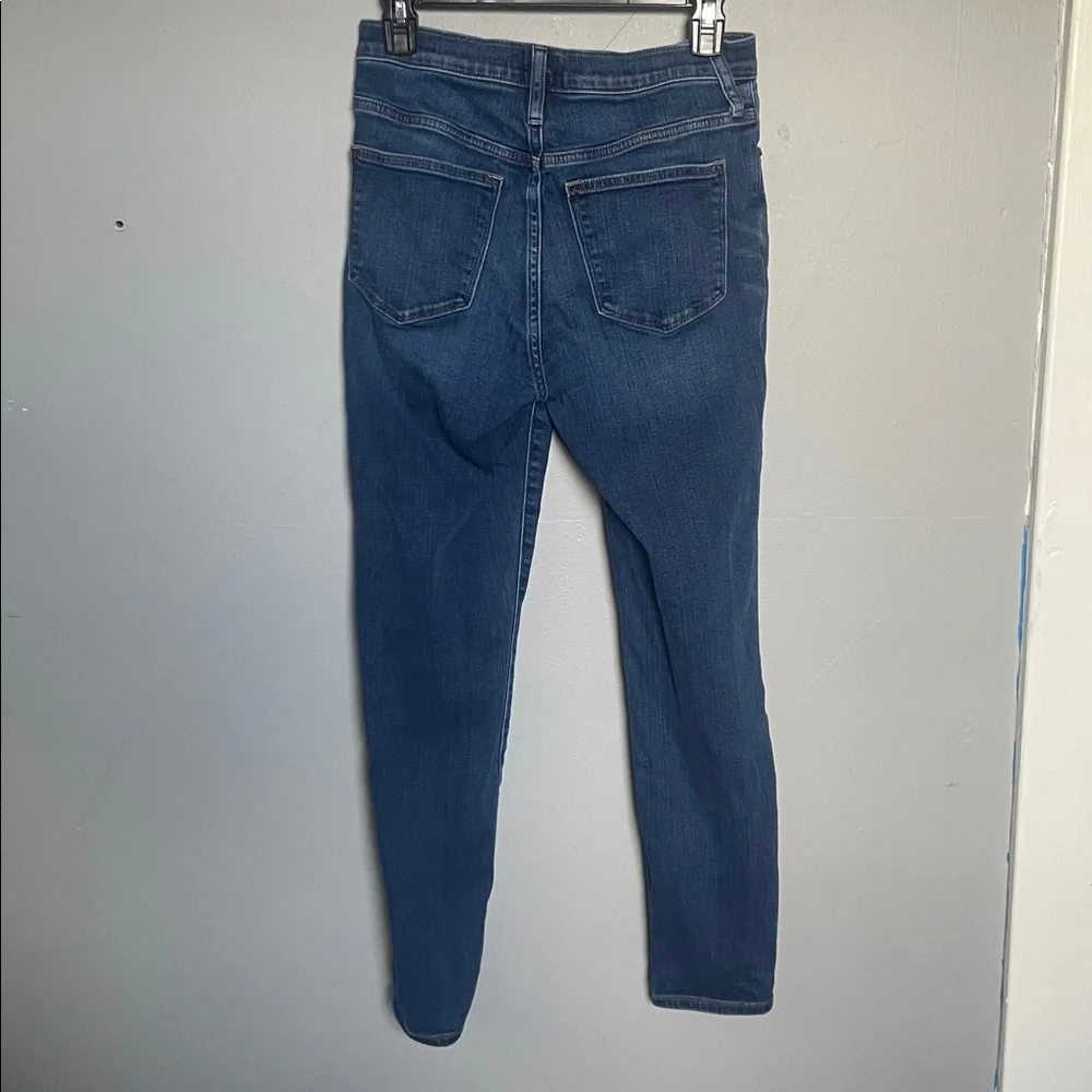 J. Crew 10” high rise size 26 skinny jeans normcore capsule denim